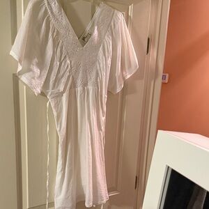 Fashion Magazine Elegant White Chemise